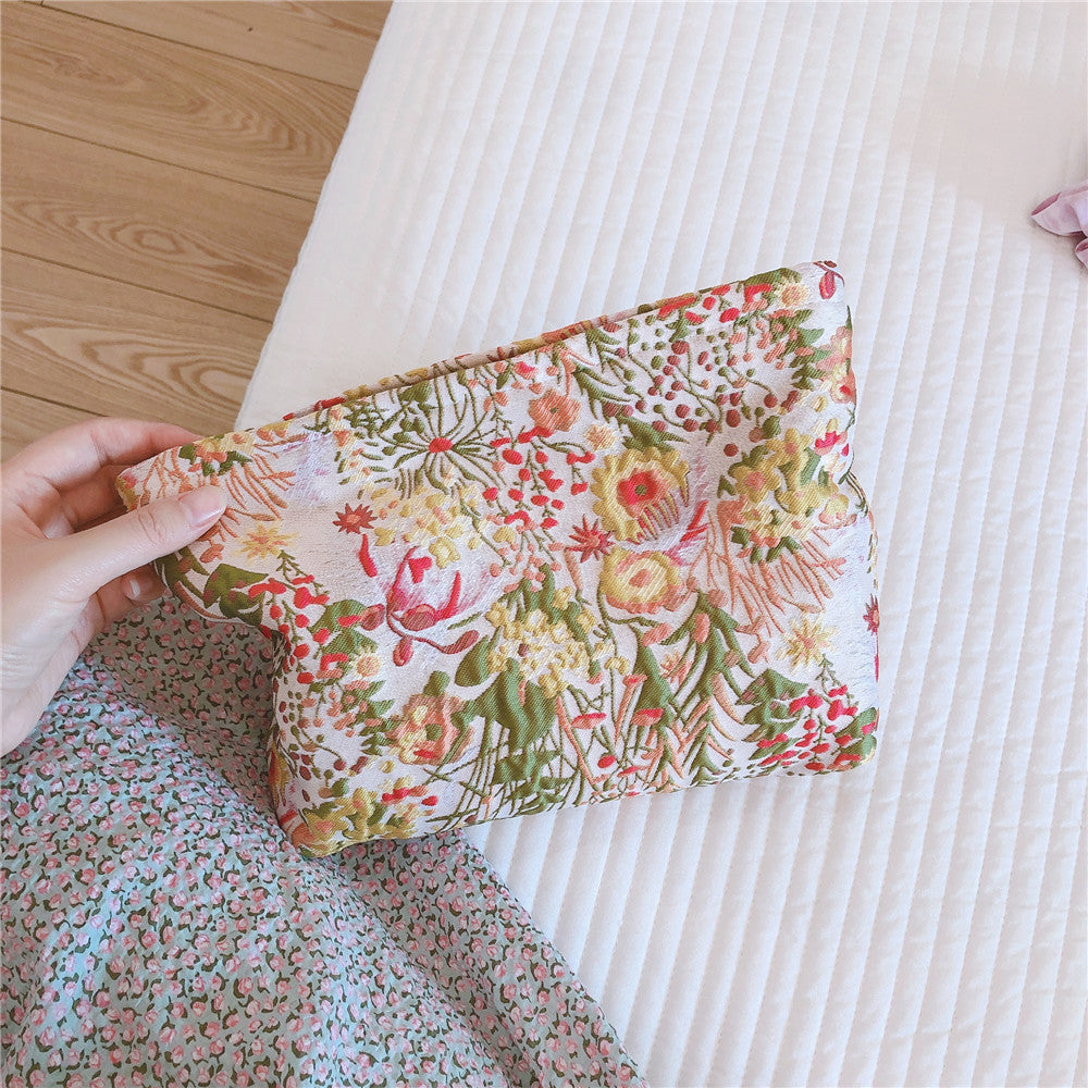 536 Romantic Retro Cosmetic Bag Large Capacity Makeup Bag Travel Toiletry Bag Accessories Organizer Pouch 536 Romantic Retro Cosmetic Bag Large Capacity Makeup Bag Travel Toiletry Bag Accessories Organizer Pouch